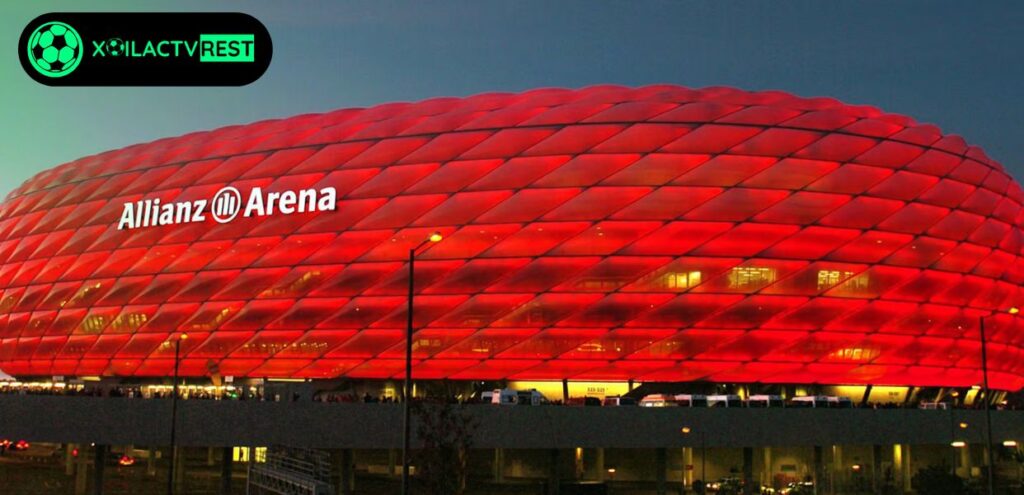 Sân vận động hiện đại nhất thế giới SVĐ Allianz Arena Xoilactv